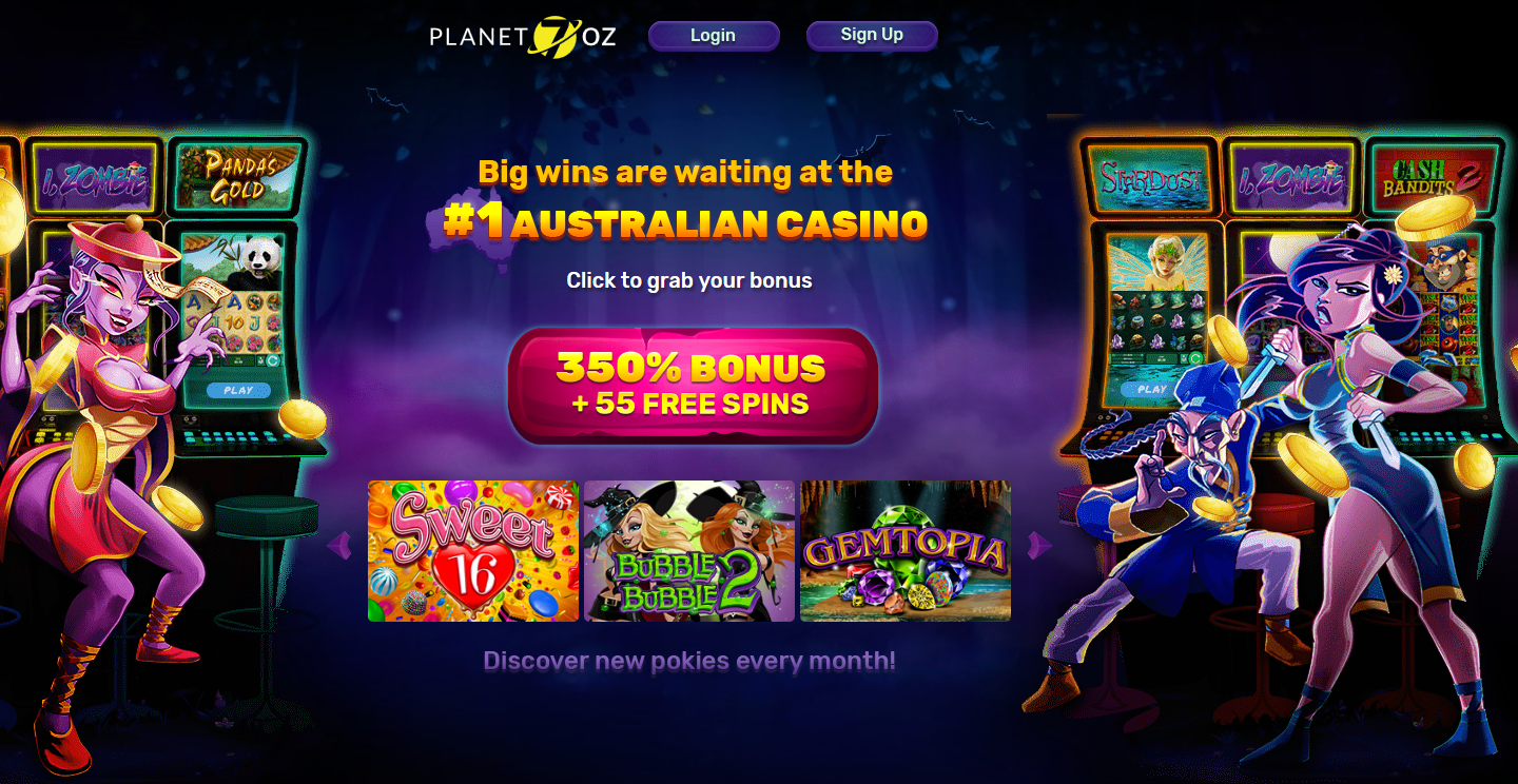 Planet 7 Oz | Generic | 350% Bonus V2 | 55 Free Chips Planet 7 Oz | Generic | 350% Bonus V2 | 55 Free Chips