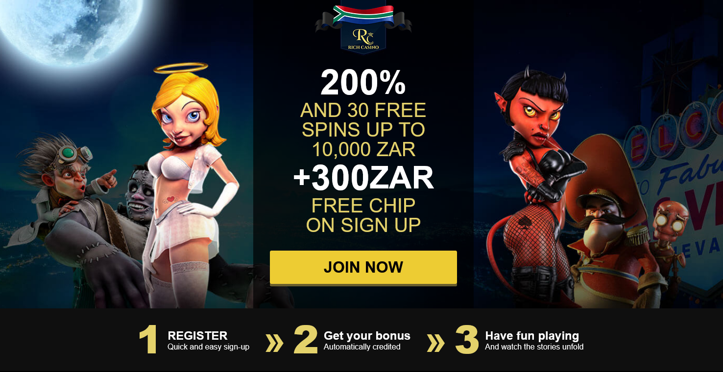 200 % AND 30 FREE SPINS UP TO 10,000 ZAR + 300 ZAR FREE CHIP ON SIGN UP